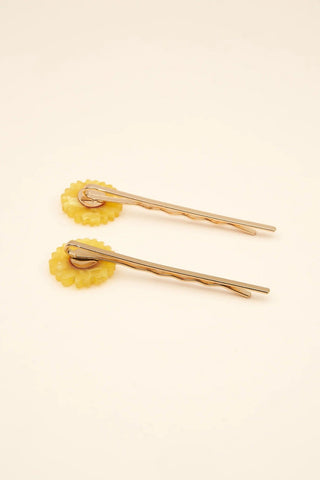 COUCOU SUZETTE Duo Barrette Fine Tournesol