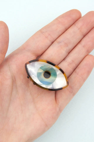 COUCOU SUZETTE Mini Pince à Cheveux - Oeil Bleu