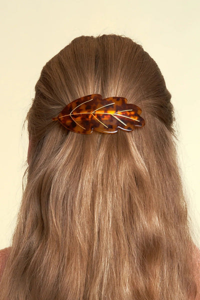 COUCOU SUZETTE French Barrette - Feuille