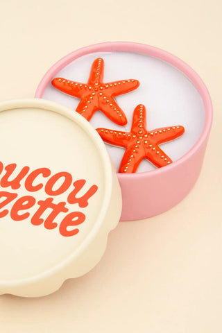 COUCOU SUZETTE Boucles d'Oreilles Étoile Métal