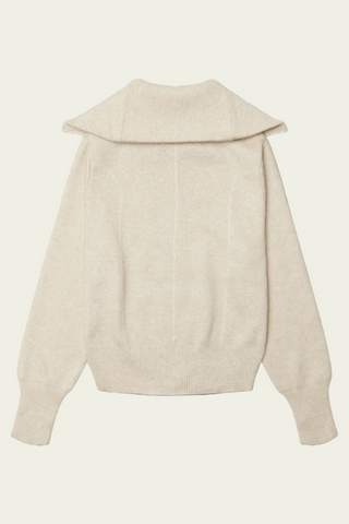 WOODBIRD Cardigan Zippé Lily - Sable