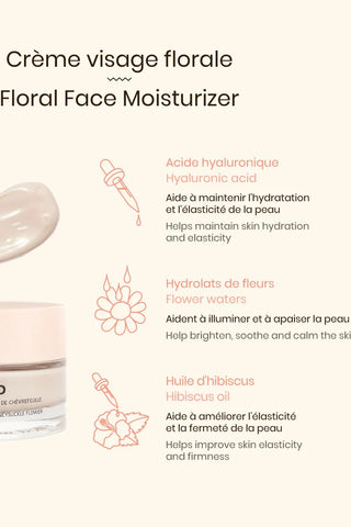BKIND Floral Face Cream with Hyaluronic Acid
