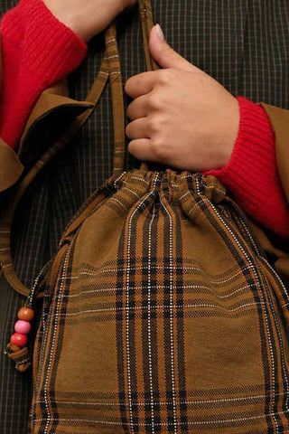 ROSE IN APRIL Sac Paloma - Tartan