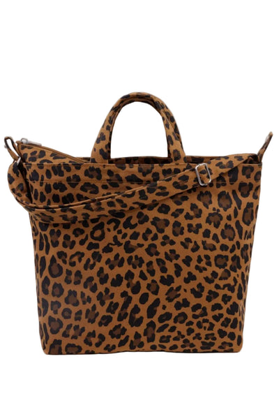 BAGGU Duck Zip Horizontal Bag - Leopard