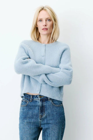 GRACE & MILA Cardigan Aleron - Bleuet