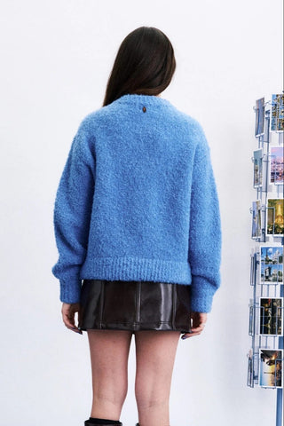 FRNCH Syros Cardigan - Lavender Blue