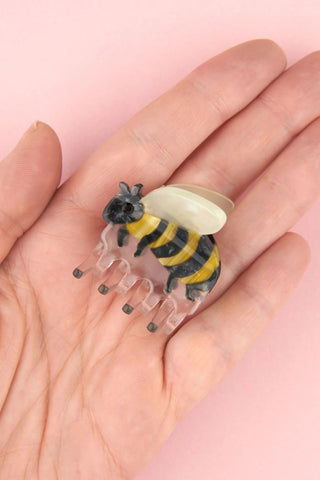 COUCOU SUZETTE Mini Pince à Cheveux - Abeille