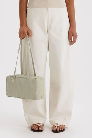 BAGGU Small Bowler Bag - Celadon