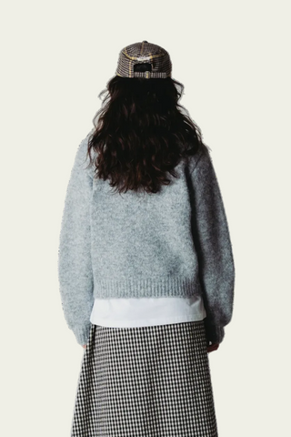WOODBIRD Pull Hua Fluffy - Gris