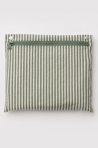 BAGGU Sac Cloud Carry-On - Sage Stripe