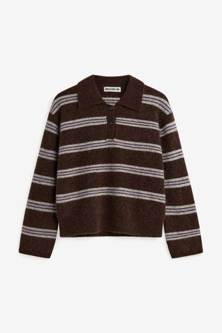 MINIMUM Polo Ranni - Chocolat