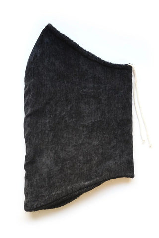 GIBOU Col Capuche Reversible Velour