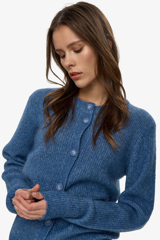 MINIMUM Cardigan Kora - Bleu Horizon