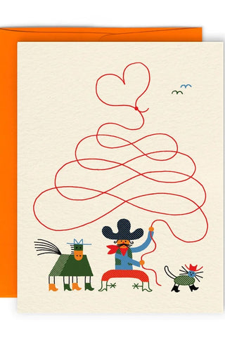 PAPEROLE Carte - Cowboy