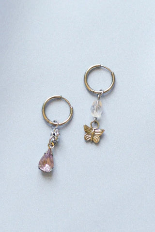 VINTAGE GLORY Boucles d'Oreilles Mariposa