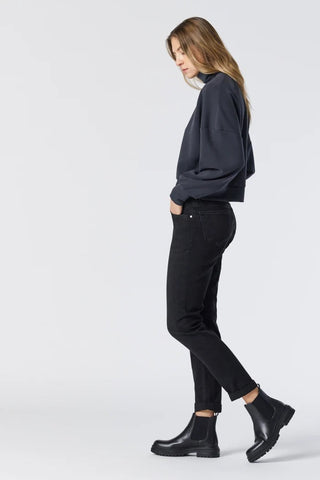 MAVI Kathleen Jeans - Black Brushed