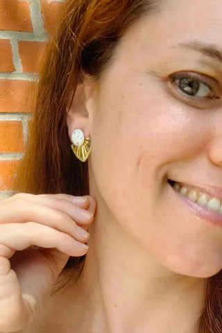 KAG Shield Earrings