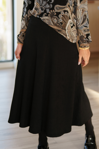 RIEN NE SE PERDS Memphré Skirt - Black