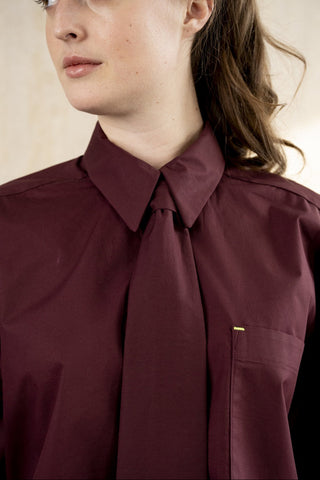 BODYBAG Chemise Montego - Wine