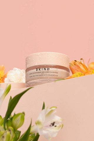 BKIND Floral Face Cream with Hyaluronic Acid