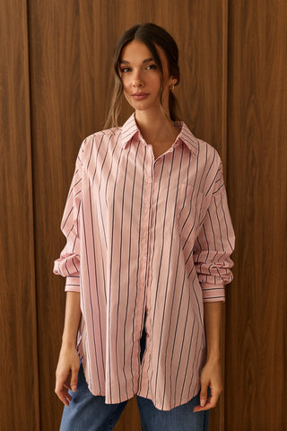 DAILYSTORY Chemise Léonie - Rose