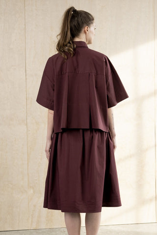 BODYBAG Chemise Montego - Wine