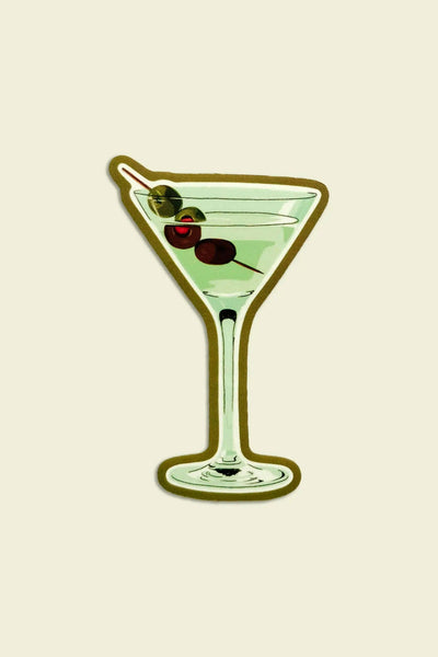 ARTBABY & CO. Autocollant Dirty Martini