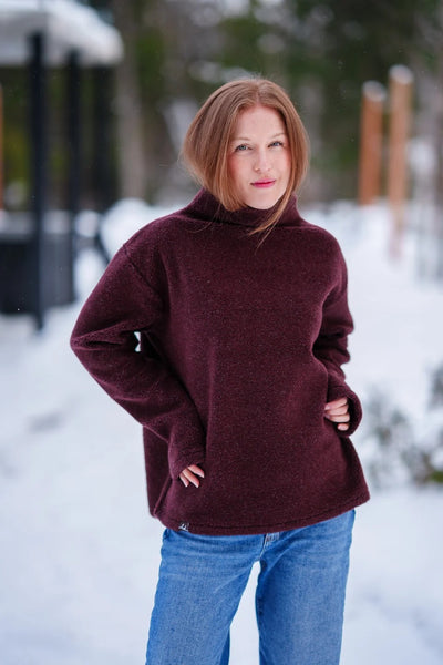 LOUVE Pull Bouclé Olia - Porto