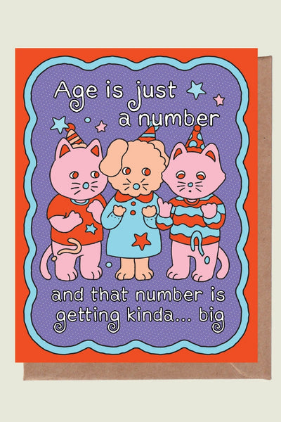 EPEE LAPIN STUDIO Carte de Voeux -  Age is Just a Number