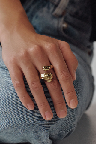 TWENTY COMPASS Bague Fondu