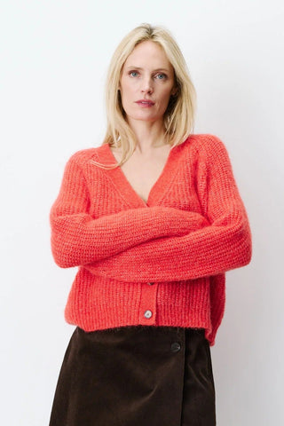 GRACE & MILA Cardigan Saluda - Sangine