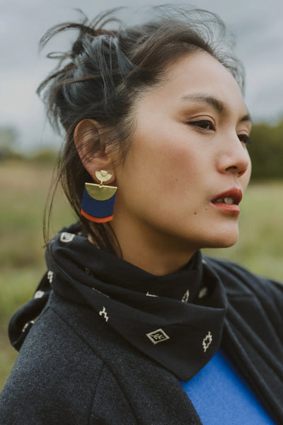 KAZAK Foulard Ostara - Broderie