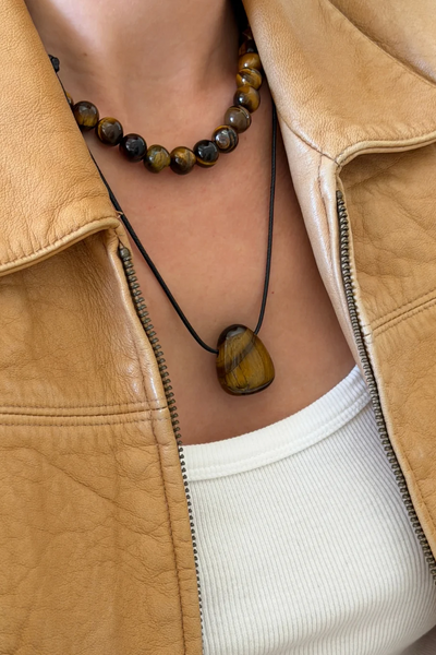 TWENTY COMPASS Collier Fawn