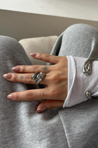 TWENTY COMPASS Bague Fondu