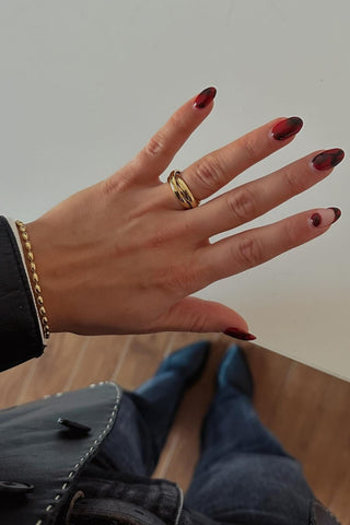 TWENTY COMPASS Bague Triple