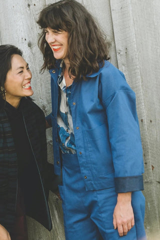 KAZAK Veste Tsugas - Denim Cobalt