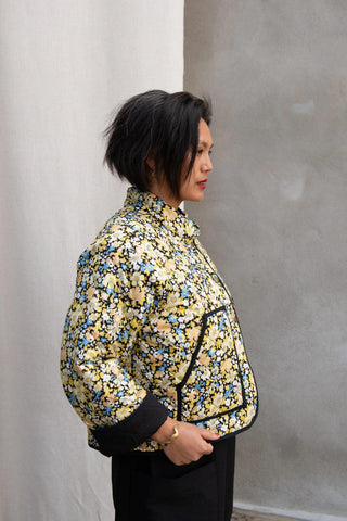 KAZAK Veste Artémisia  - Fleurs Jaunes