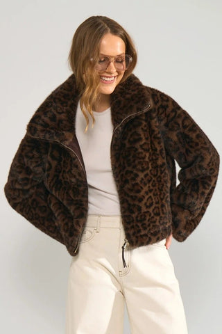 NUMPH Veste Nudemi - Léopard