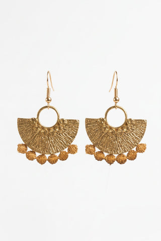 THIS ILK Boucles d'Oreilles Poiret - Moutarde
