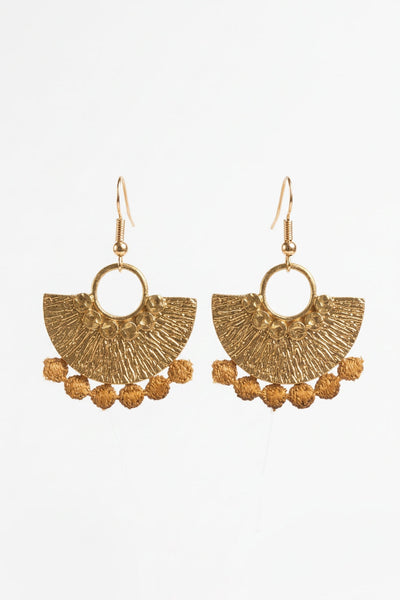 THIS ILK Boucles d'Oreilles Poiret - Moutarde