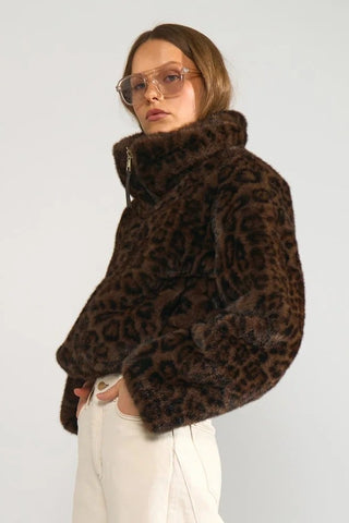 NUMPH Veste Nudemi - Léopard