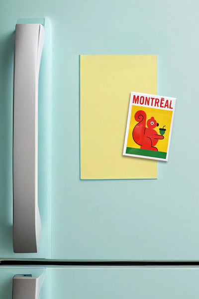 PAPEROLE Squirrel Magnet