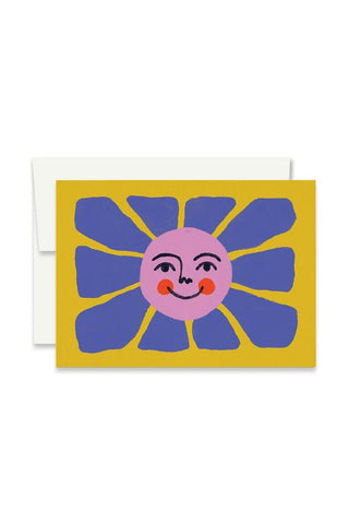 PAPEROLE Mini Carte Sunflower