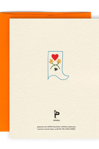 PAPEROLE Carte - Cowboy