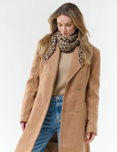 FRAAS Foulard Triangulaire Léopard