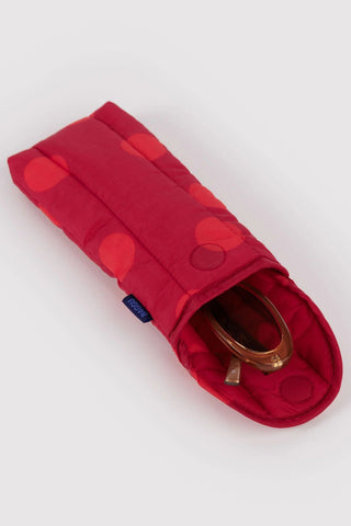 BAGGU Etuis à Lunettes - Polka Dot Rouge