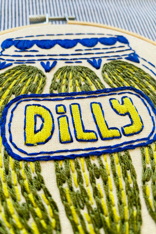 HOOK LINE & TINKER Kit de Broderie - Pickles