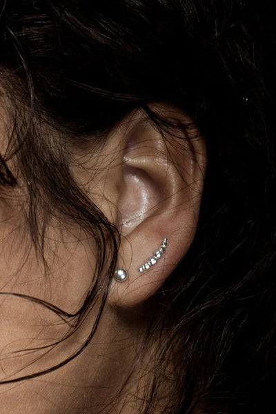 SARAH BIJOUX Studs Néma - Argent