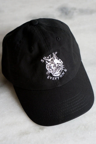 STAY HOME CLUB Casquette Shut Up Everyone - Noir