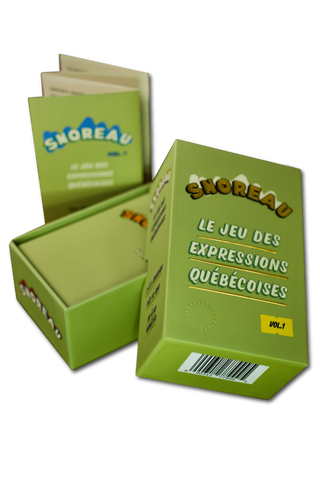 SNOREAU Jeu des Expressions Québécoises Vol. 1